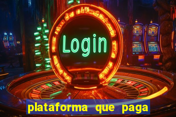 plataforma que paga no cadastro fortune tiger